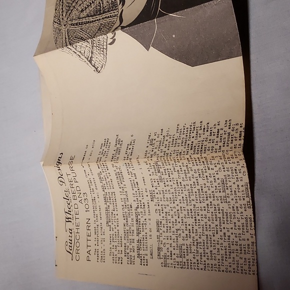 Vintage Laura Wheeler Design Instructions for Crochet & Quilting Patterns - Picture 8 of 12